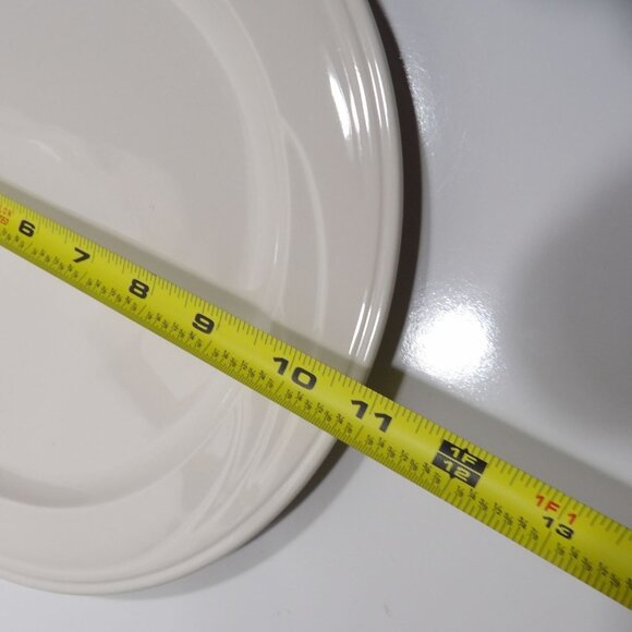 Syracuse China White Dinner Plate Classic Design Durable - Picture 5 of 6